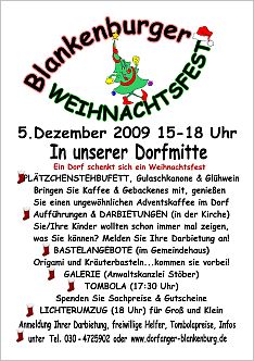 Blankenburger Weihnachtsfest